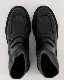 K023T Stiefeletten in Schwarz