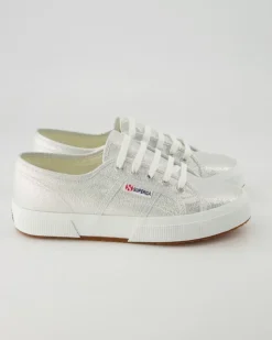 2750-Lame Schnürschuhe in Silber
