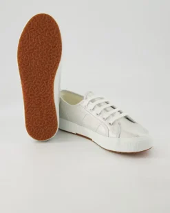 2750-Lame Schnürschuhe in Silber