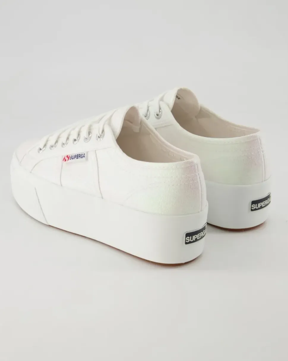 2790-Lame Sneaker in Weiß
