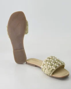 Langdon Pantoletten in Beige