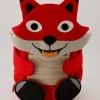 Large Friend Fuchs Rucksack in Rot