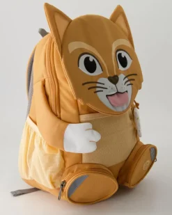 Large Friend Katze Rucksack in Braun