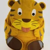 Large Friend Tiger Rucksack in Gelb