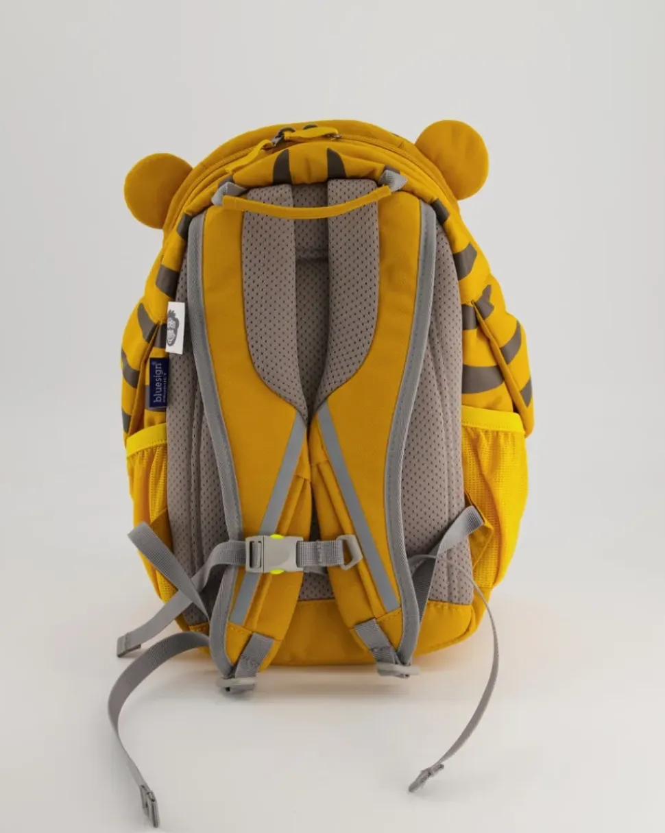 Large Friend Tiger Rucksack in Gelb