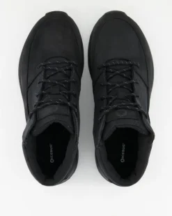 Larvik Hemp Biosole Wanderschuhe in Schwarz