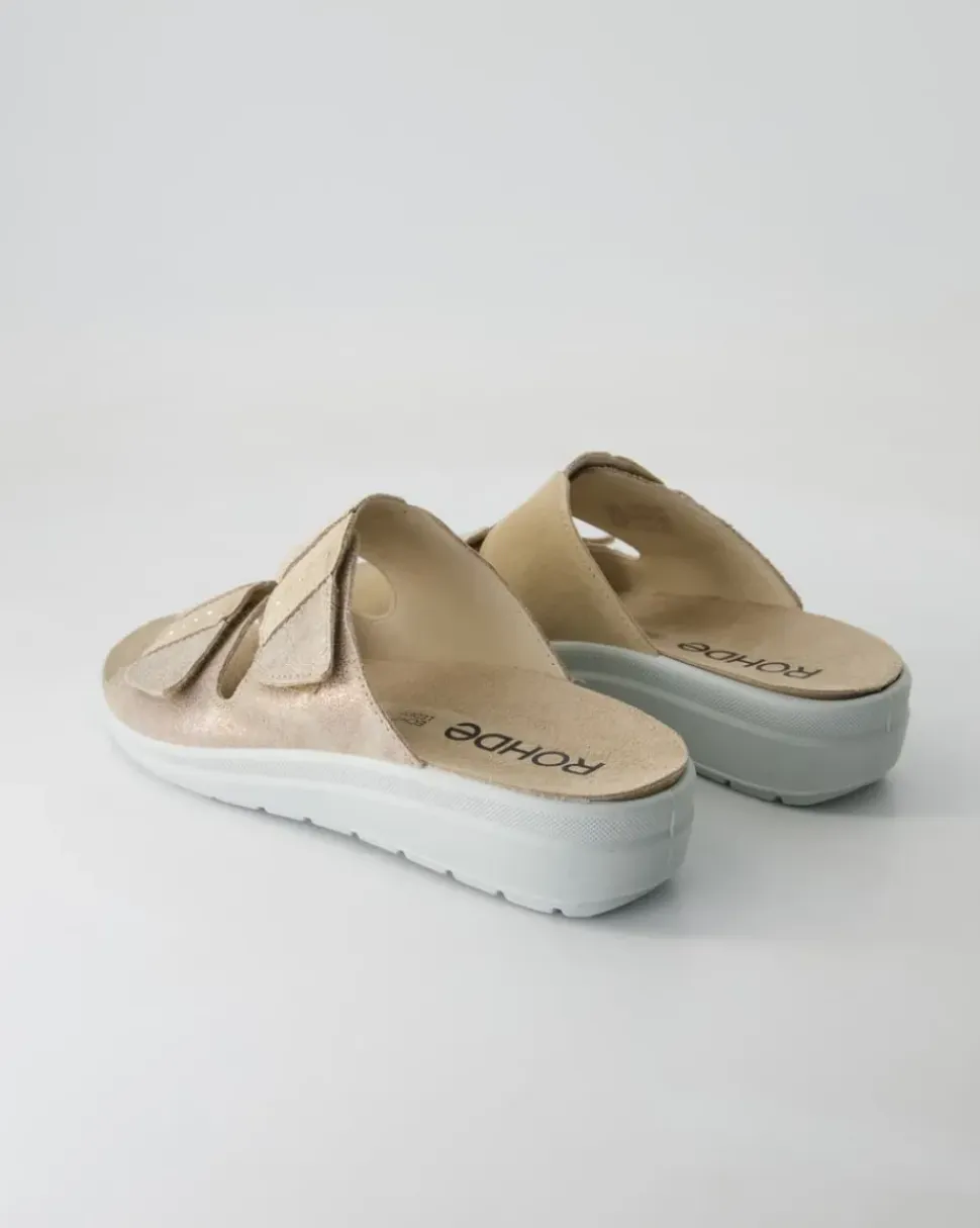 Latina Pantoletten in Beige