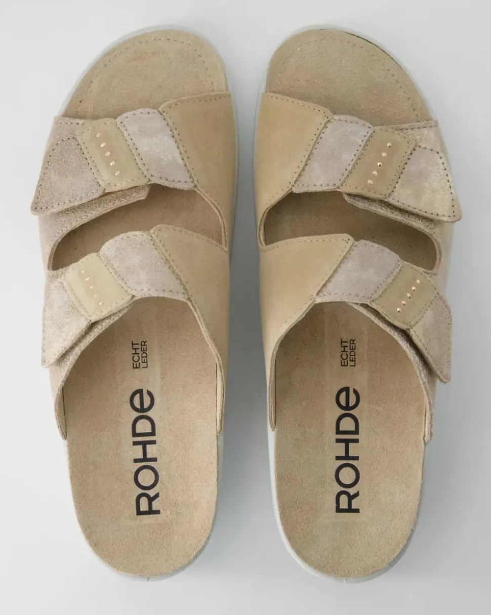Latina Pantoletten in Beige