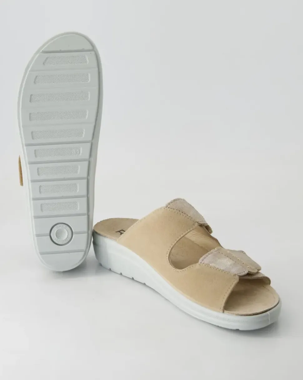 Latina Pantoletten in Beige
