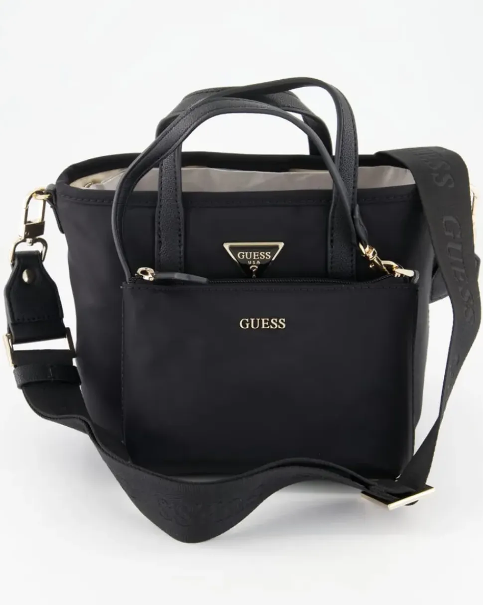 Latona Mini Tote Handtasche in Schwarz