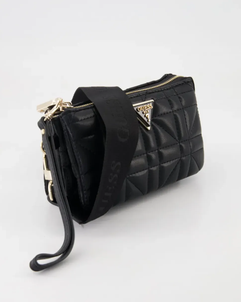 Latona Mini TRI Cprmnt Top Zip Umhängetasche in Schwarz