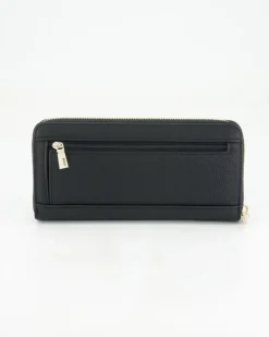 Laurel SLG Large Zip Around Portemonnaie in Schwarz