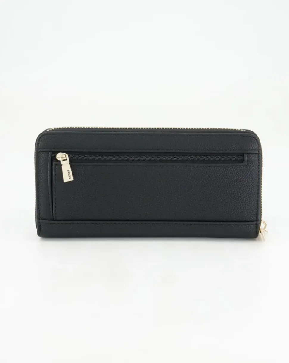 Laurel SLG Large Zip Around Portemonnaie in Schwarz