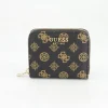 Laurel SLG Small Zip Around Portemonnaie in Braun