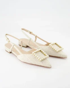 Lavanda Slingpumps in Beige