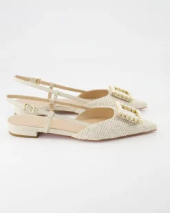 Lavanda Slingpumps in Beige