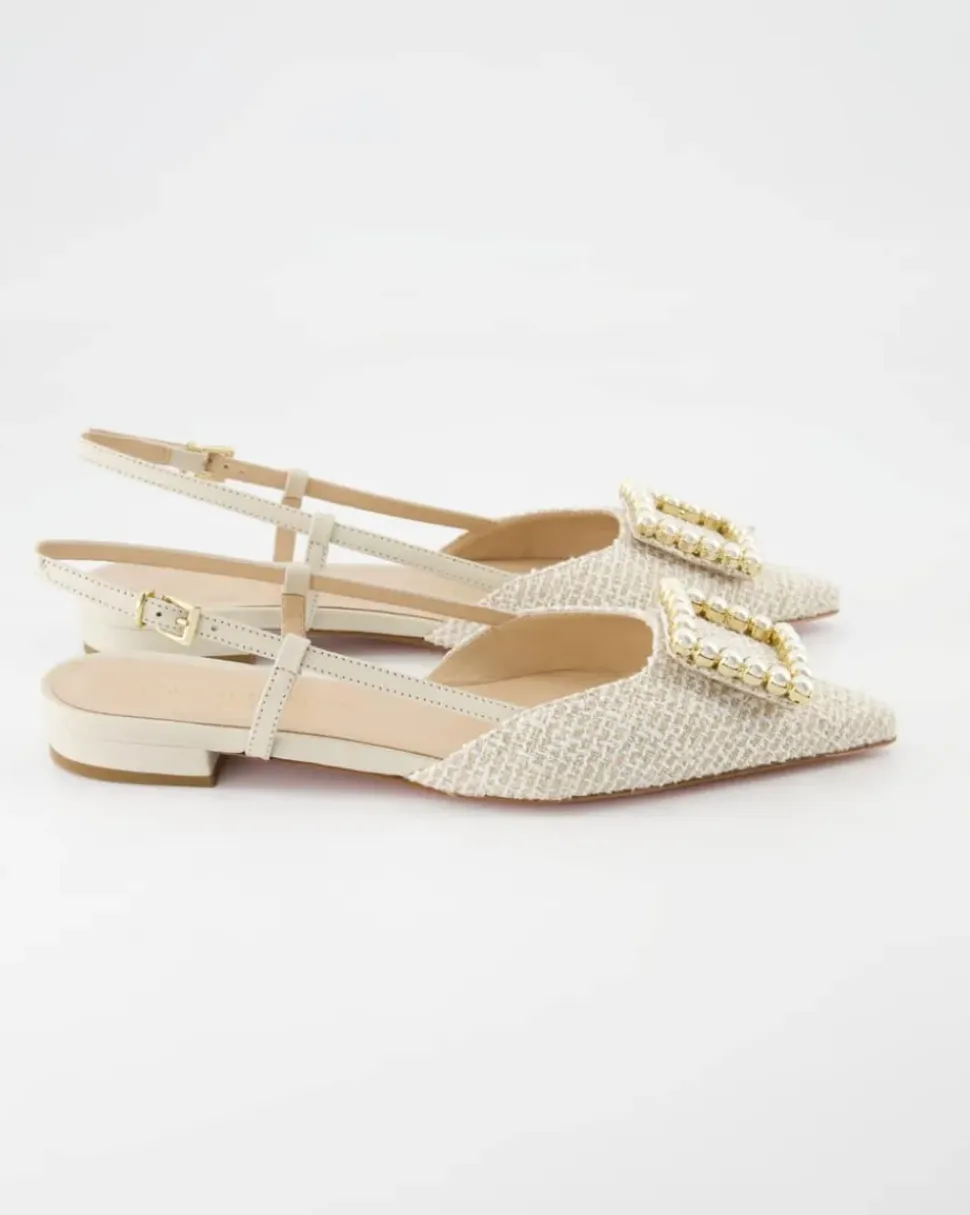 Lavanda Slingpumps in Beige