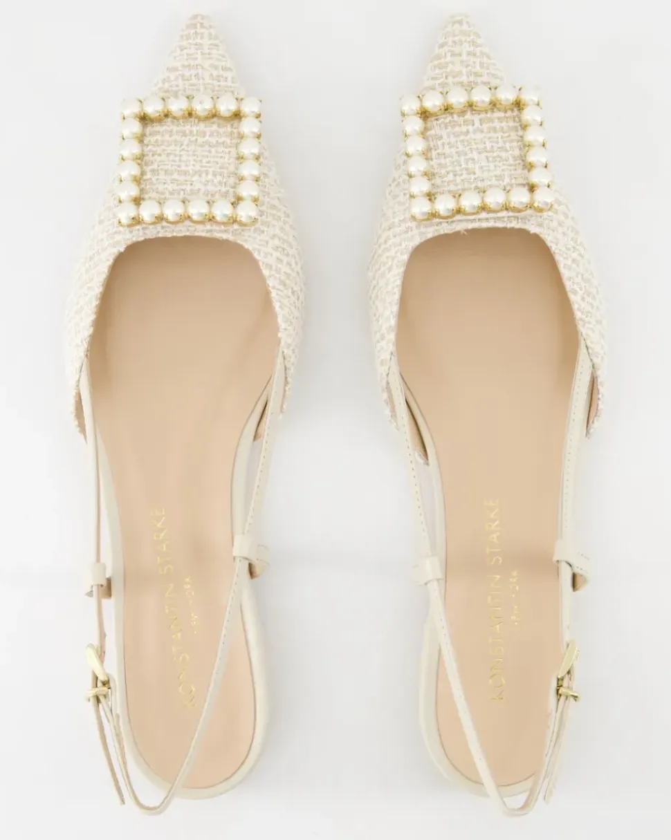Lavanda Slingpumps in Beige