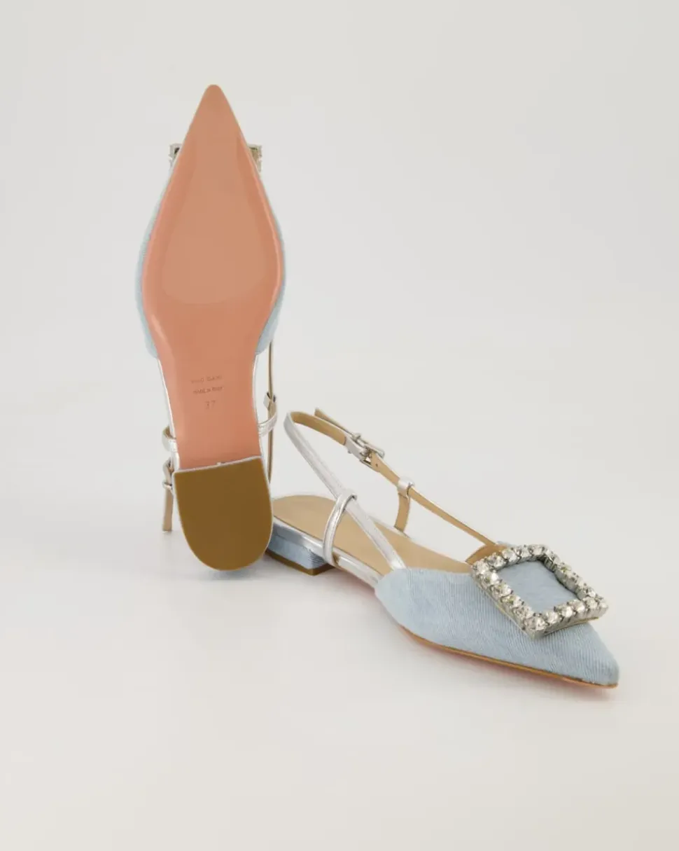 Lavanda Slingpumps in Blau