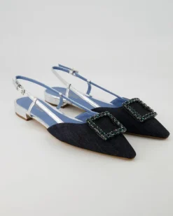 LAVANDA Slingpumps in Blau