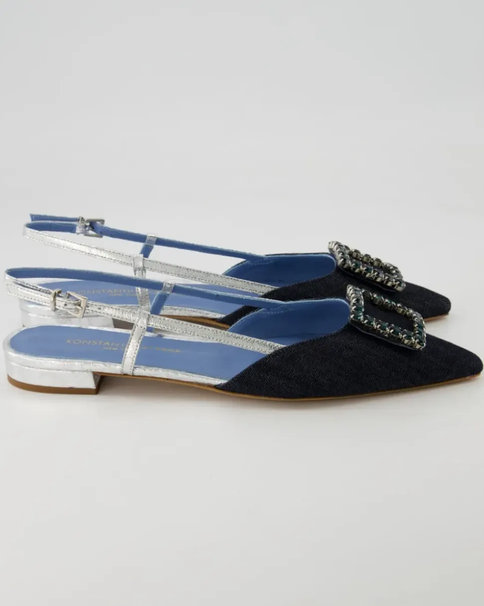 LAVANDA Slingpumps in Blau