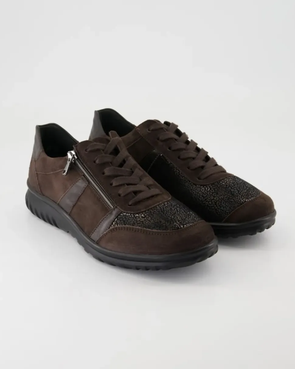 LENA Schnürschuhe in Braun