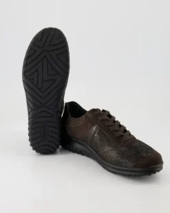 LENA Schnürschuhe in Braun