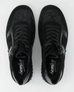 Lena Schnürschuhe in Schwarz
