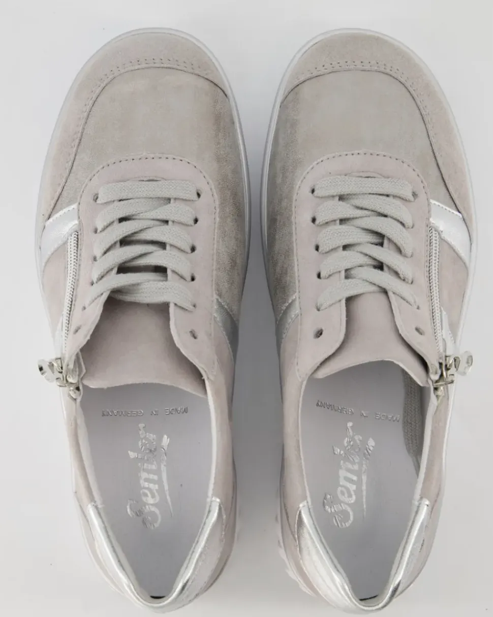 Lena Schnürschuhe in Silber