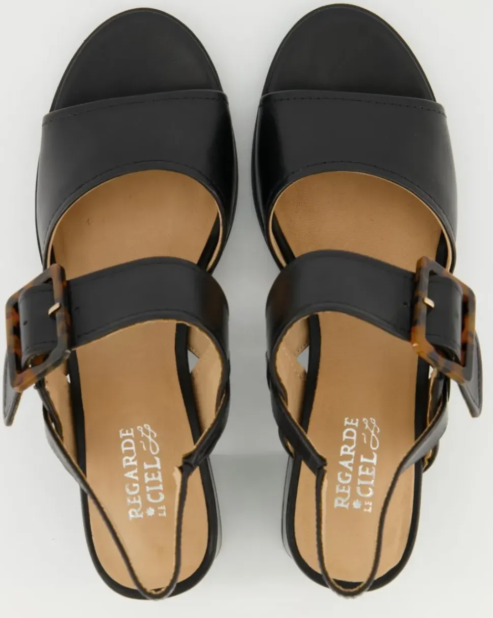 Leonor 05 Sandalen in Schwarz