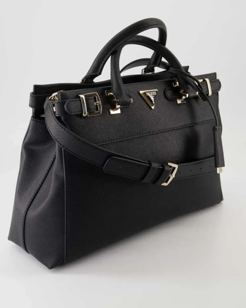 Levante Luxury Satchel Handtasche in Schwarz
