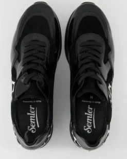 Lilly Schnürschuhe in Schwarz