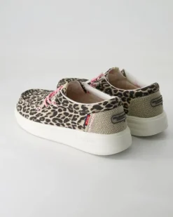 Lily leo beige Slipper in Braun