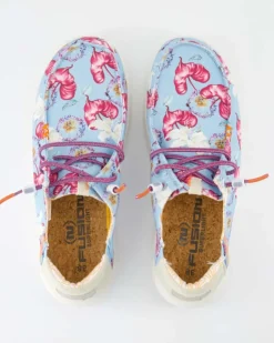 Lily Slipper in Blau