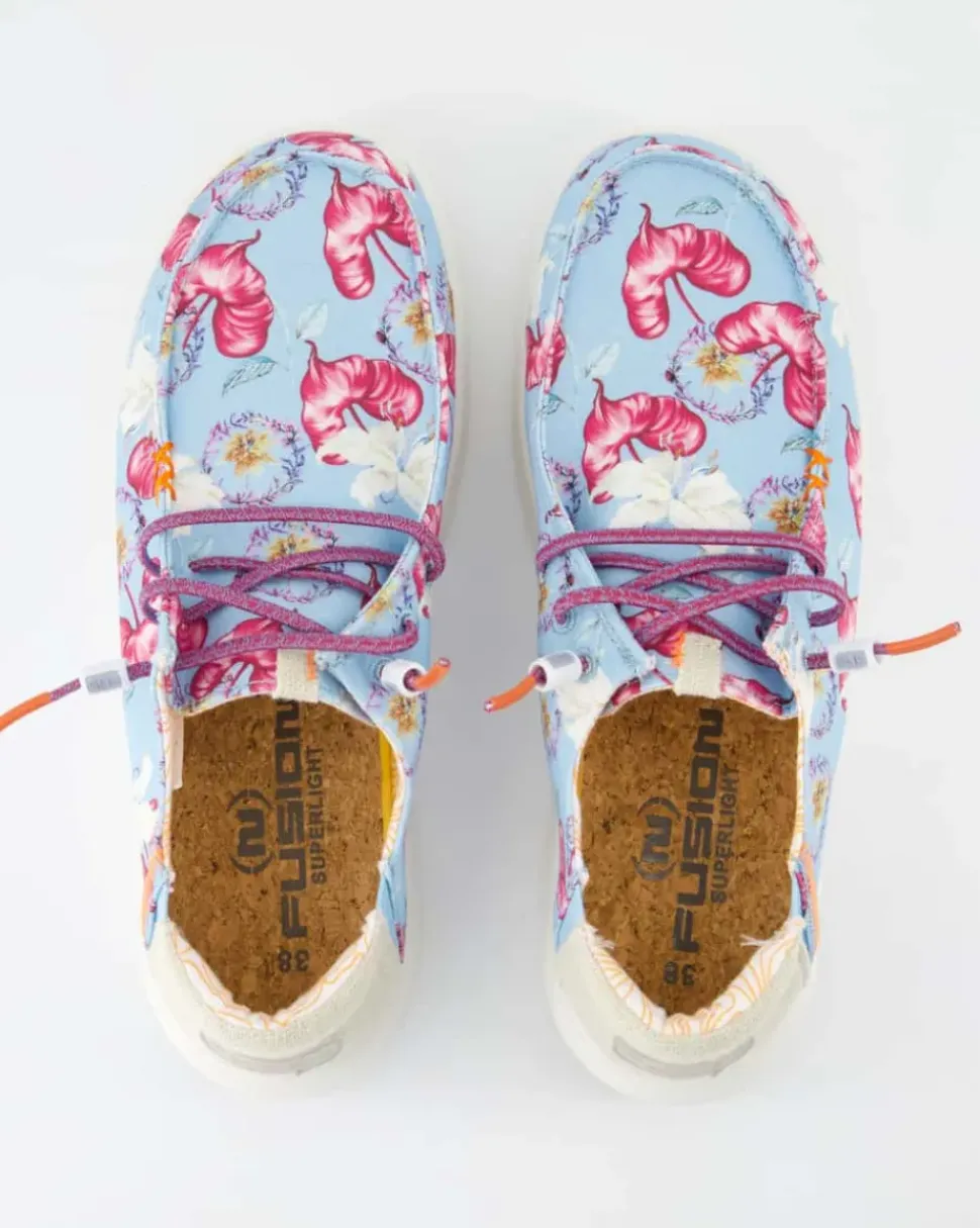 Lily Slipper in Blau