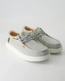 Lily washed Slipper in Grau