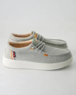 Lily washed Slipper in Grau