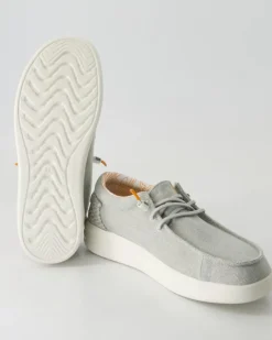 Lily washed Slipper in Grau