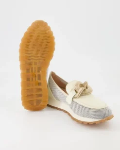 Loira-V Slipper in Beige
