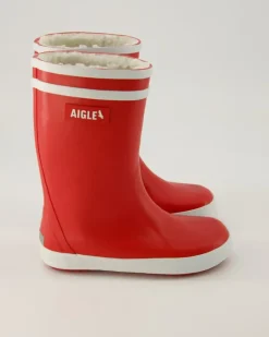 Lolly Pop Fur Gummistiefel in Rot