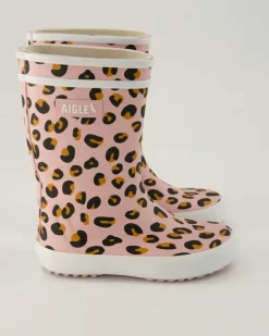 Lolly Pop Play Leopard Gummistiefel in Rosa