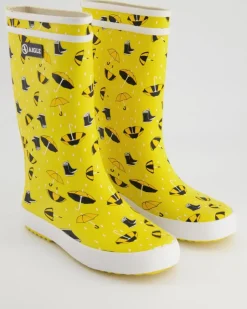 Lolly Pop Theme Gummistiefel in Gelb