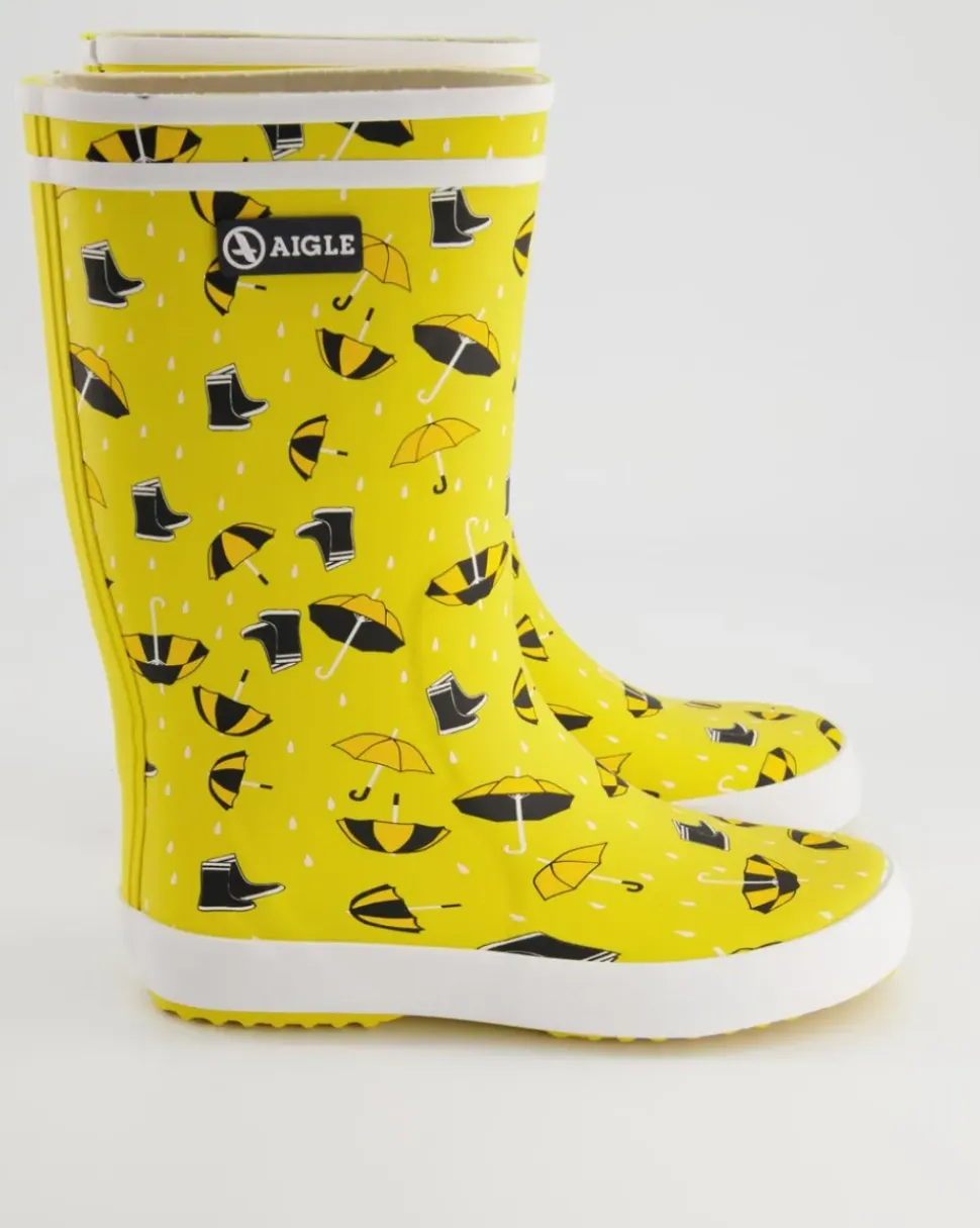 Lolly Pop Theme Gummistiefel in Gelb