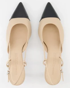 London Slingpumps in Beige