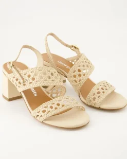 L9102 Sandalen in Beige
