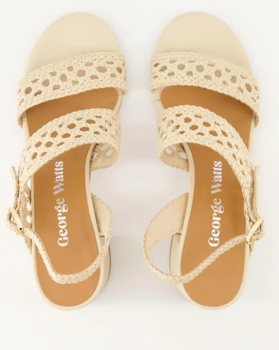 L9102 Sandalen in Beige