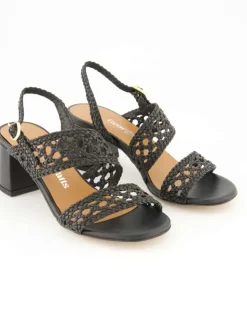 L9102 Sandalen in Schwarz