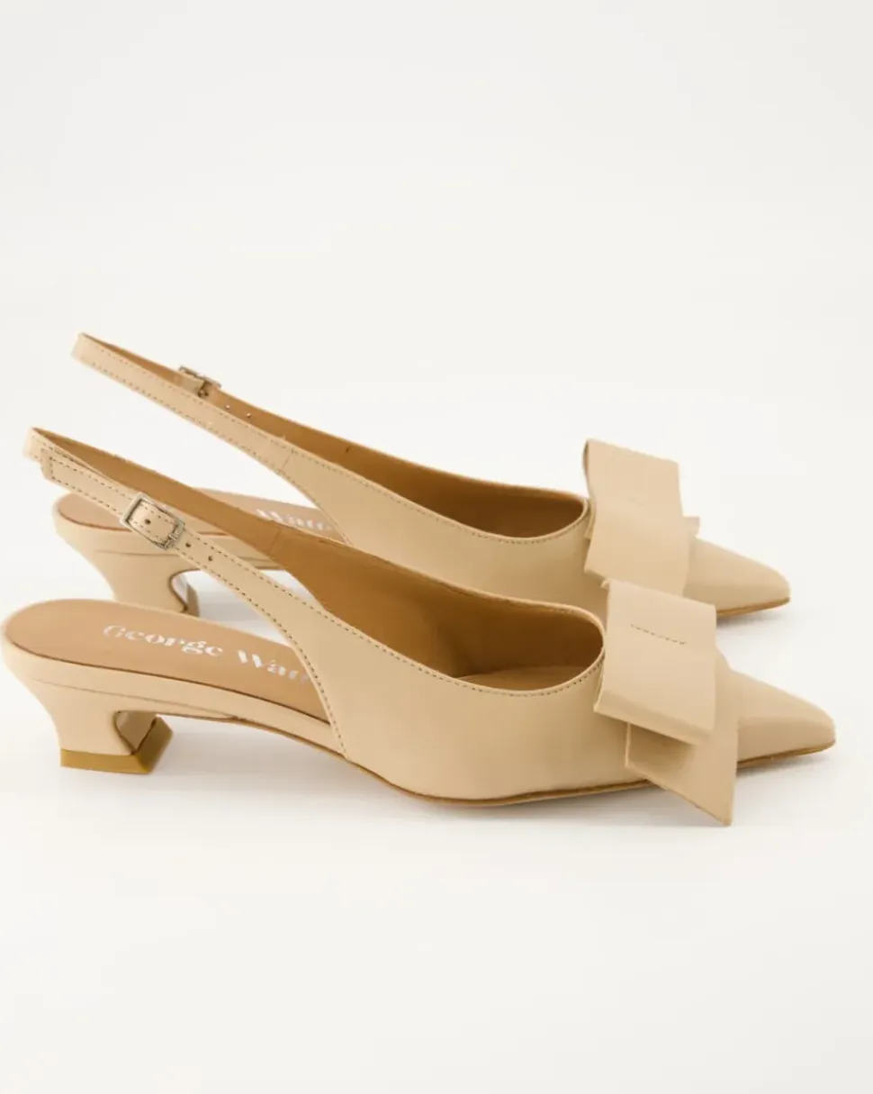 L5804 Slingpumps in Beige