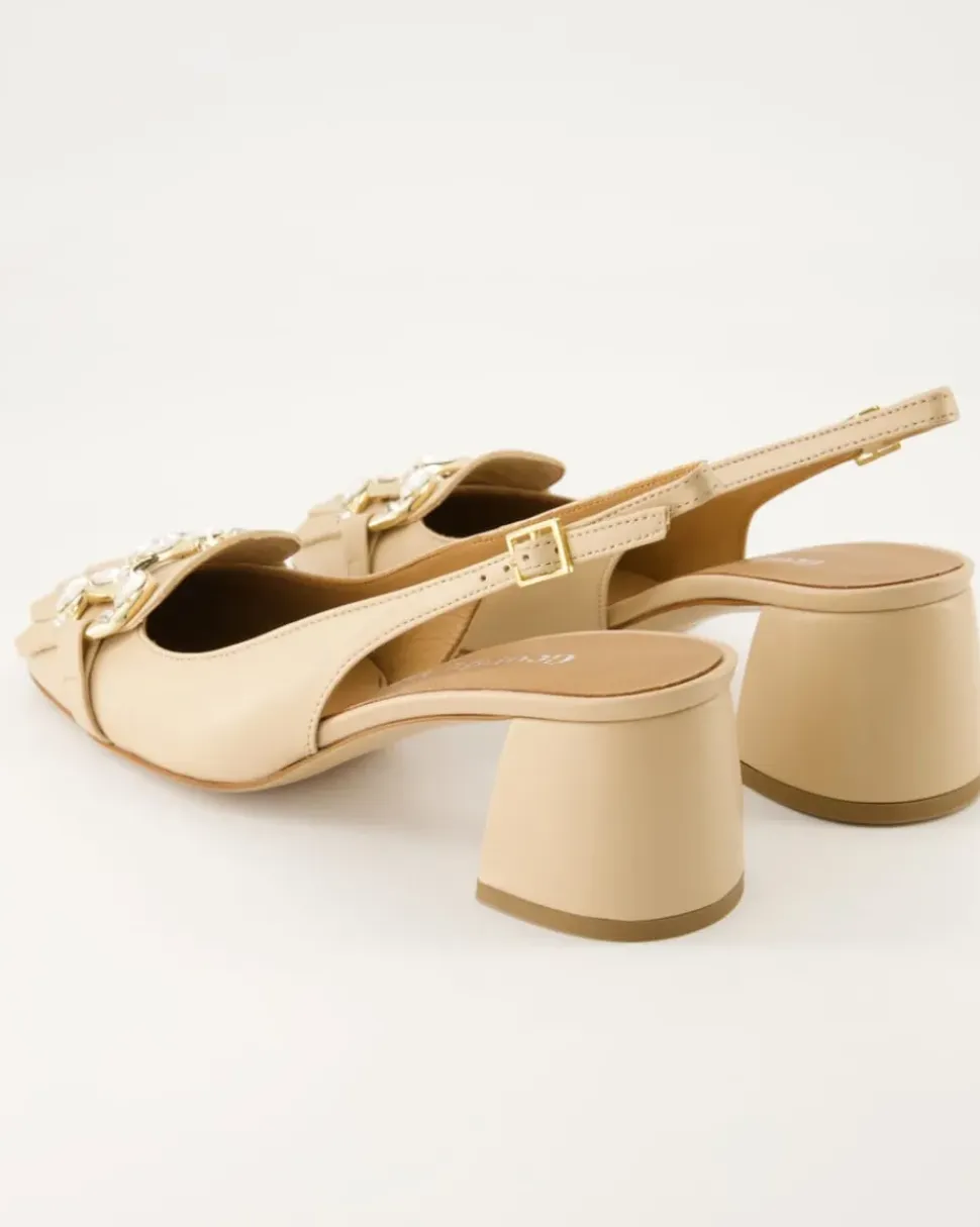 L6002 Slingpumps in Beige