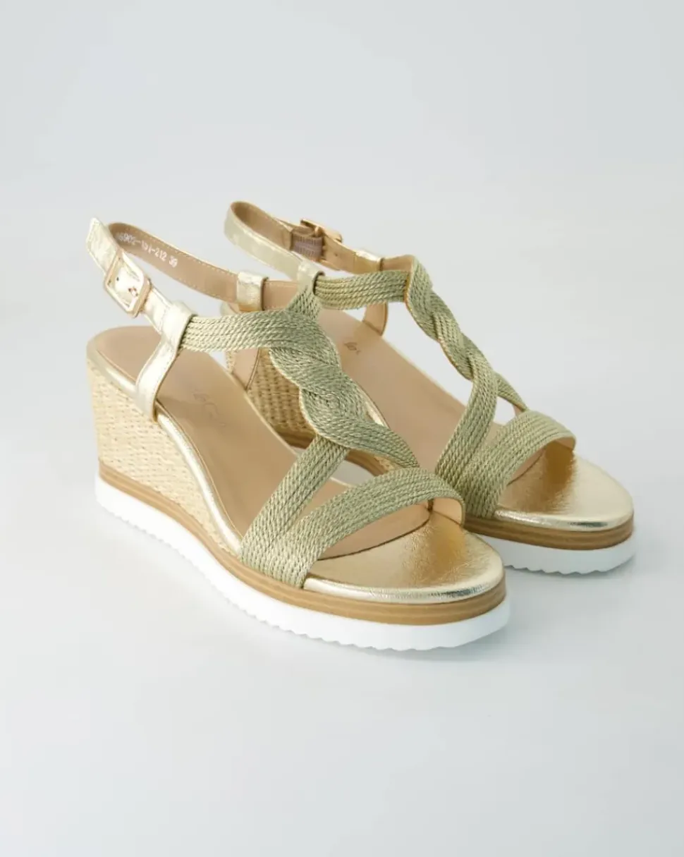 Madison 02 Sandalen in Gold